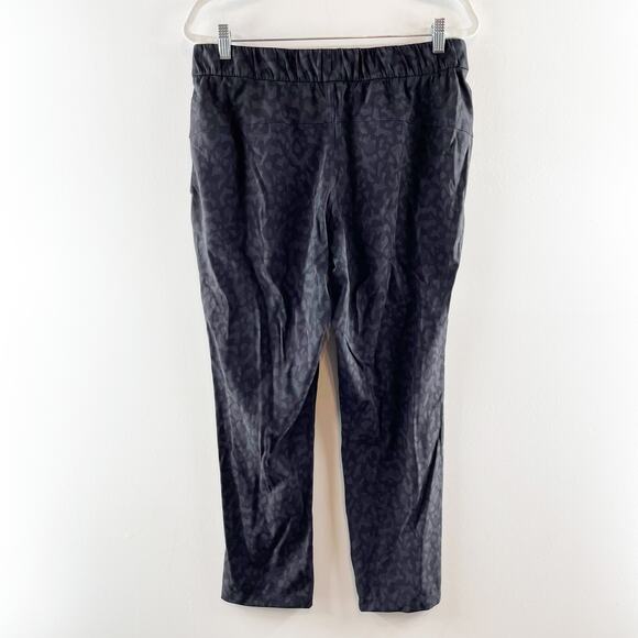 Lululemon On the Fly 7/8 Pant Formation Camo Deep Coal Multi Gray 10 - Picture 5 of 5